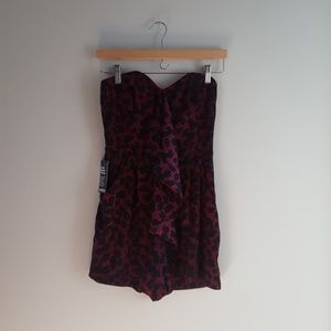 💙SOLD💙 NEW Express Leopard Romper